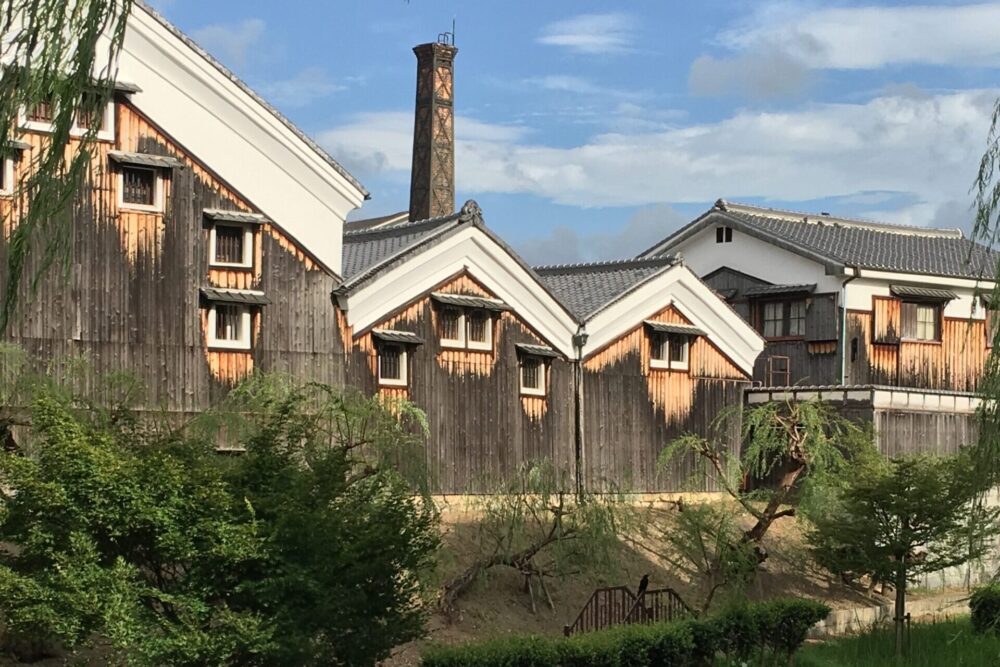 京都伏見の酒蔵